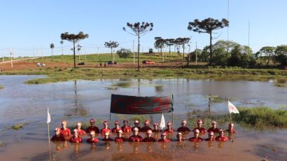Futuros bombeiros comunitários participam de treinamento em Xanxerê 