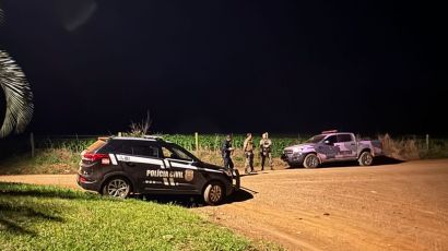 Polícia Civil e Polícia Militar Ambiental realizam fiscalização no interior de Xanxerê