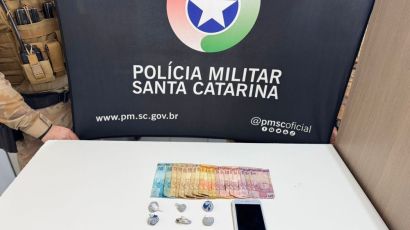 Polícia Militar prende dois suspeitos de tráfico de drogas em Xanxerê