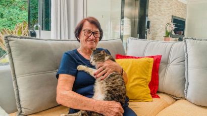 Vídeo - 90 anos e muita disposição: conheça Zulema Giacomini, moradora de Faxinal dos Guedes
