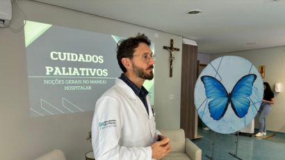 HRSP capacita equipes sobre cuidados paliativos