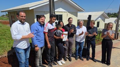 Unidades habitacionais de interesse social são entregues em Xanxerê