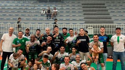 Xaxim conquista tricampeonato no futsal masculino pelos Jogos da Amai