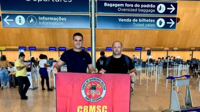 Comandante do Corpo de Bombeiros de Xaxim vai representar o Brasil em curso no Japão 
