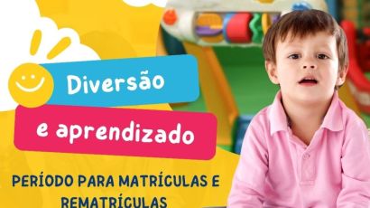 Matrículas e rematrículas na Educação Infantil de Bom Jesus iniciam no dia 11 de novembro