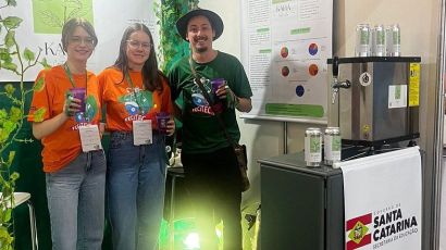 Escola de Xanxerê conquista prêmio na XVI Feira Estadual de Ciência e Tecnologia