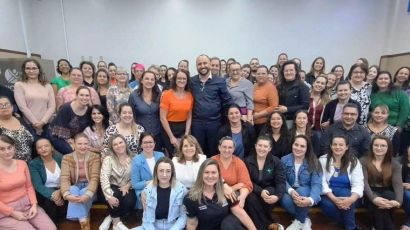 Profissionais de enfermagem de Xanxerê e região participam de palestra do Coren-SC