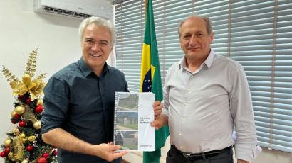 Xanxerê recebe anteprojeto arquitetônico para Centro de Eventos