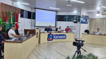 Câmara de Xanxerê realizou sessões extraordinárias para votação de Projeto de Lei do Executivo