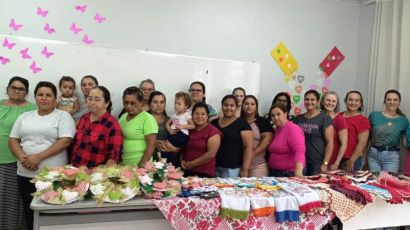 Oficina de artesanato realiza encerramento em Xanxerê