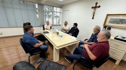 ACBX apresenta projeto de centro multiuso para prefeito de Xanxerê