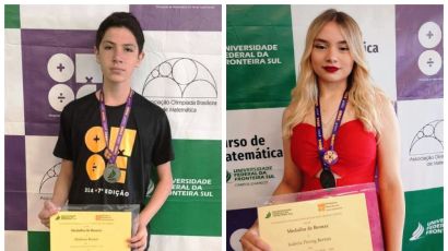 Alunos de escolas municipais de Xanxerê são premiados na Olimpíada de Matemática do Oeste