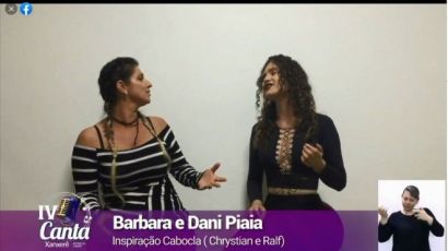 Mãe e filha são bicampeãs do Canta Xanxerê Online 2021