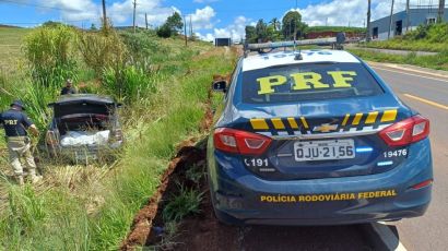 Cerca de 100 kg de maconha são apreendidos em Xanxerê após perseguição e troca de tiros 
