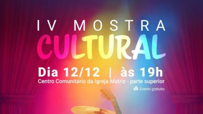 Prefeitura de Xanxerê realizará IV Mostra Cultural nesta quinta-feira (12)