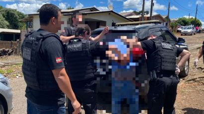 Condenado por tentativa de homicídio é preso em Ponte Serrada