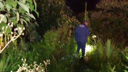 Grupo de jovens é resgatado pelo Corpo de Bombeiros de Xanxerê após se perder em mata