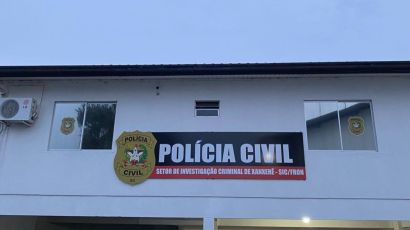 Homem é preso em flagrante após companheira procurar a delegacia de Xanxerê para pedir ajuda