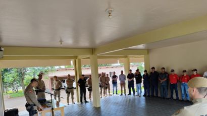 Polícia Militar de Abelardo Luz inaugura academia e revitalização do quartel