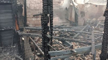 Incêndio em residência é registrado em São Domingos