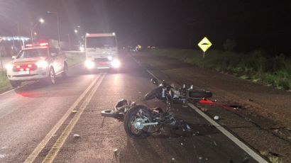 Colisão entre motocicletas deixa condutores feridos em Bom Jesus