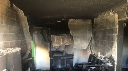 Sete pessoas são resgatadas após incêndio em Xaxim