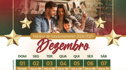 Confira os horários de atendimento no Natal e Ano Novo em Xanxerê 