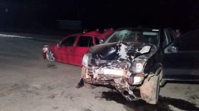 Colisão entre dois veículos deixa feridos na BR-282 em Ponte Serrada