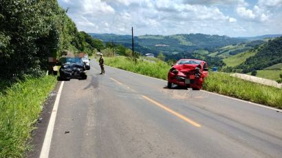 PMRv atende colisão frontal entre veículos em Xavantina