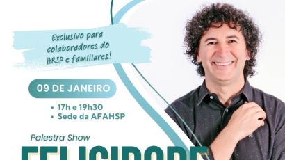 HRSP promove palestra show para colaboradores e familiares