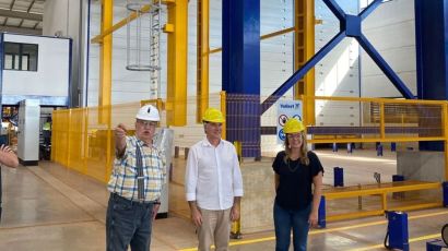 Prefeito de Xanxerê visita maior fábrica de prédios da América Latina