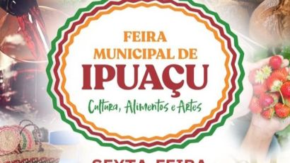 Prefeitura de Ipuaçu promove primeira feira da agricultura familiar de 2025