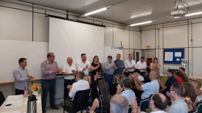 Prefeito de Faxinal dos Guedes assume a presidência do Cis-Amosc
