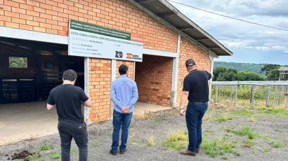 Parque de exposições receberá melhorias em Ponte Serrada