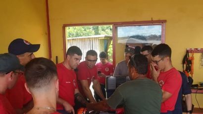 Bombeiros de São Domingos aperfeiçoam técnicas de afiação