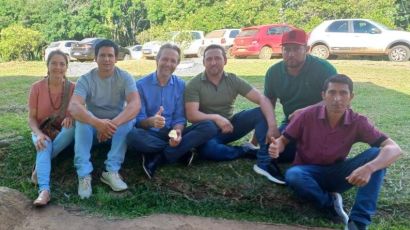 Passos Maia: prefeito Neimar Nervis busca melhorias para assentados em encontro estadual
