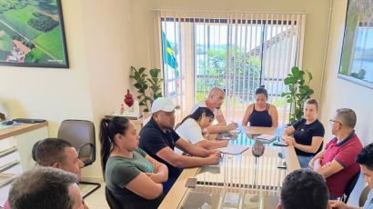 Prefeito Nelson Brisola participa de reunião para reforçar ações na saúde indígena em Ipuaçu