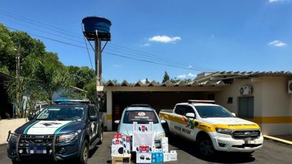 PMRv apreende produtos eletrônicos durante fiscalização em Bom Jesus