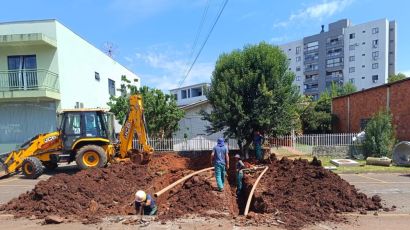 Casan executa melhorias para o abastecimento em Xaxim