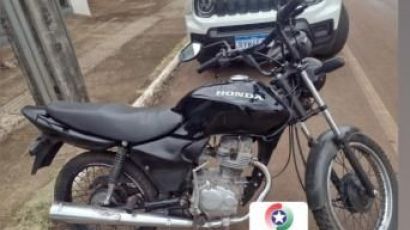 Homem é preso em Xanxerê após comprar moto furtada