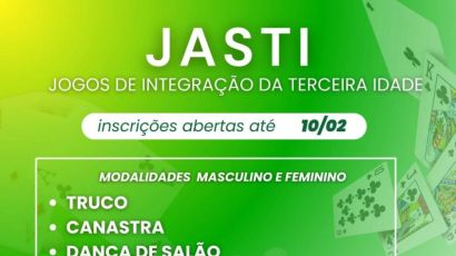 São Domingos está com inscrições abertas para os jogos de integração da terceira idade