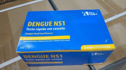 Saúde distribui testes rápidos para diagnóstico da dengue em Santa Catarina