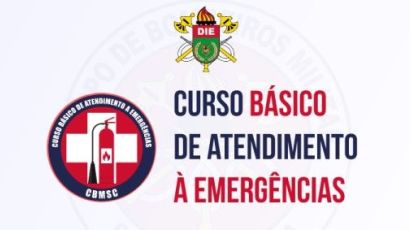 CBMSC abre inscrições para o Curso Básico de Atendimento a Emergências