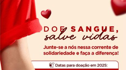 Secretaria de Saúde de Xanxerê dará continuidade as ações de doação de sangue em 2025