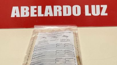 Homem é preso por posse irregular de munições em Abelardo Luz