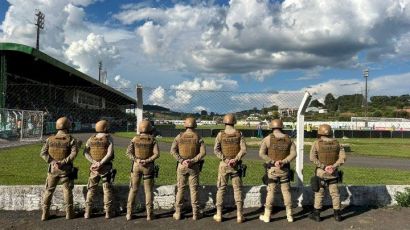 Polícia Militar reforça segurança em jogos do Campeonato Catarinense em Xanxerê