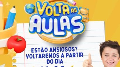 Alunos da Rede Municipal de Ensino voltam às aulas no dia 11 em Bom Jesus