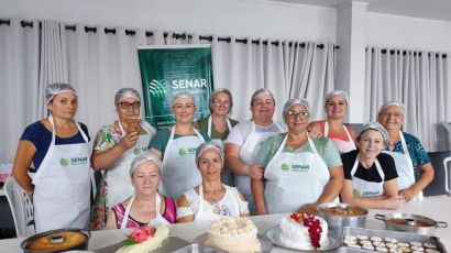 Prefeitura de Xaxim realiza mais dois cursos de culinária