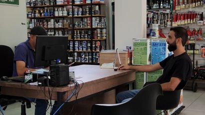Secretário de Desenvolvimento Econômico de São Domingos inicia visitas ao comércio local