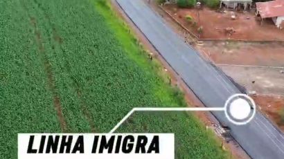 São Domingos investe em pavimentação asfáltica no interior